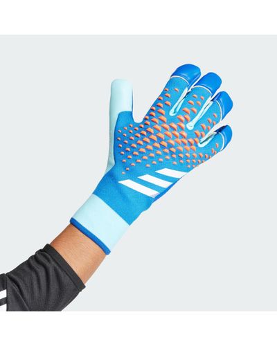 adidas Predator Pro Hybrid Goalkeeper Gloves - Blue