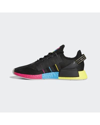 Adidas Lace Nmd R1 V2 Tokyo Nights Shoes In Black Lyst
