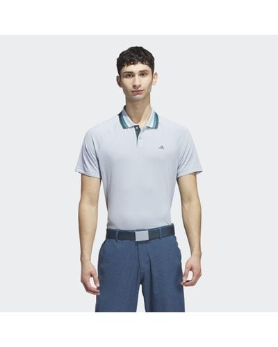 adidas Ultimate365 Tour Heat.Rdy Golf Polo Shirt - Blue