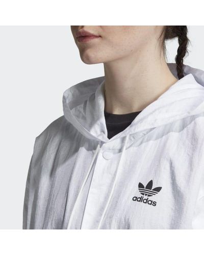 adidas wind jacket white