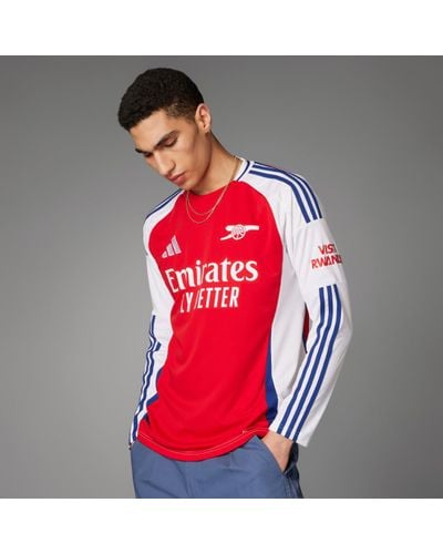 adidas Arsenal 24/25 Long Sleeve Home Jersey - Red