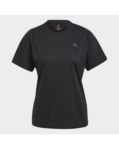 adidas Run Icons Running T-shirt - Zwart