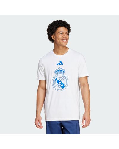 adidas Real Madrid Dna Graphic T-Shirt - White