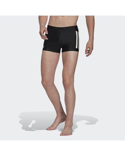 adidas Bold 3-stripes Zwemboxer - Zwart