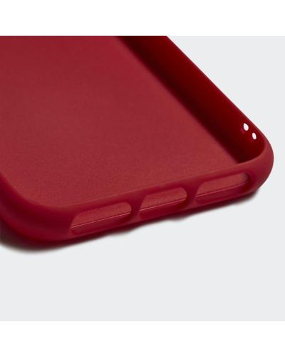 Adidas Canvas Adicolor Molded Snap Case Iphone 11 Pro In Red Lyst