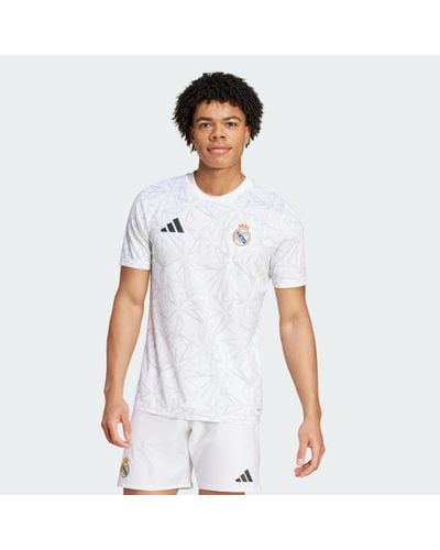 adidas Real Madrid Pre-Match Jersey - White