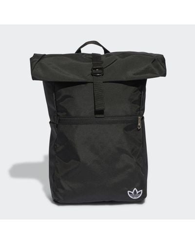 adidas Premium Essentials Rolltop Backpack - Black