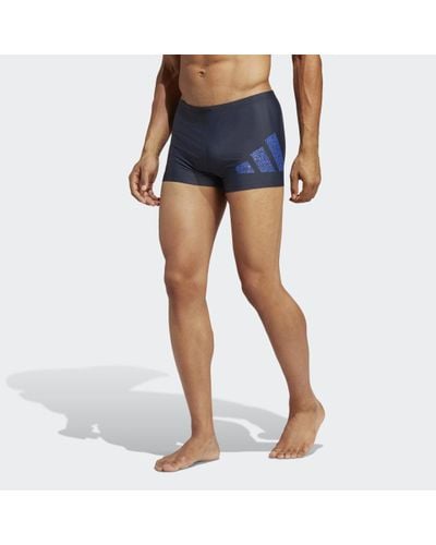 adidas Branded Swim Boxers - Blue