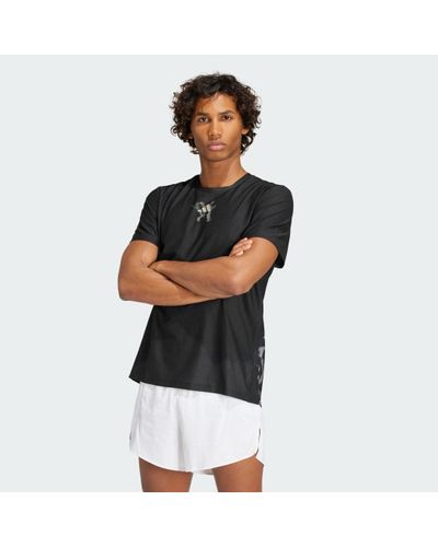 adidas Running Ultimate Ub Graphic T-Shirt - Black