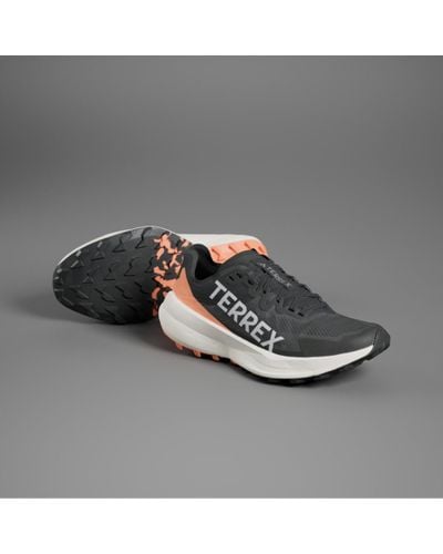 adidas Terrex Agravic Speed Trail Running Shoes - Metallic