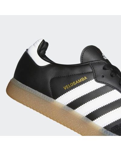 adidas Leather The Velosamba Cycling Shoes in Black for Men - Lyst