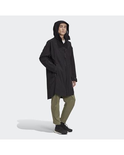 adidas MYSHELTER RAIN.RDY Parka - Purple | adidas US