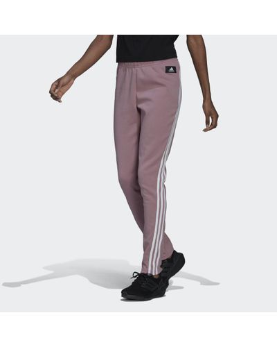 adidas Sportswear Future Icons 3-stripes Skinny Broek - Paars