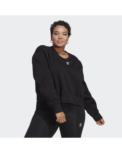 adidas Adicolor Essentials Sweatshirt (grote Maat) - Zwart