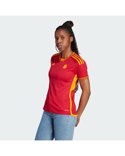adidas As Roma 23/24 Home Jersey - Red