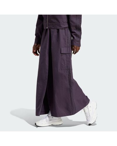 adidas Premium Essentials Maxi Skirt - Purple