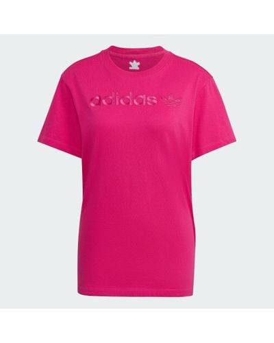 adidas Boyfriend T-Shirt - Pink