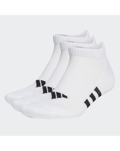 adidas Performance Cushioned Low Socks 3 Pairs - White