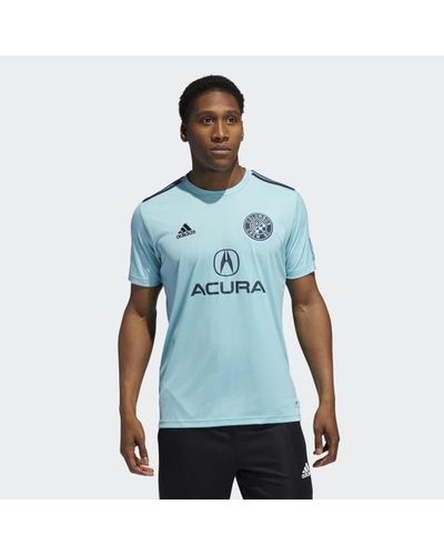 Columbus crew blue jersey Clearance