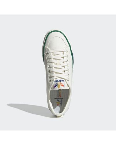 adidas Nizza Pride Shoes in White for 