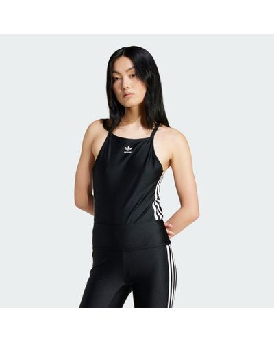 adidas 3-Stripes Bodysuit - Zwart