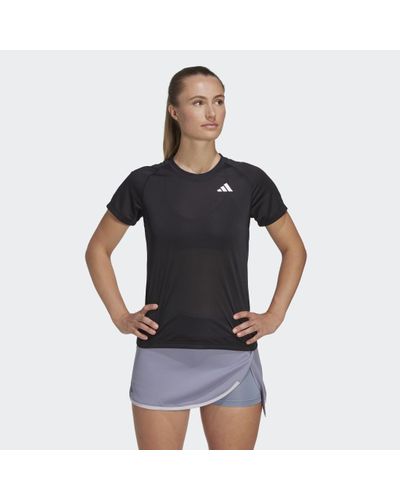 adidas Club Tennis T-shirts - Zwart