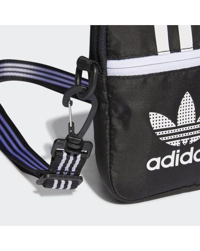 adidas Synthetic Adicolor Classic Festival Bag in Black - Lyst