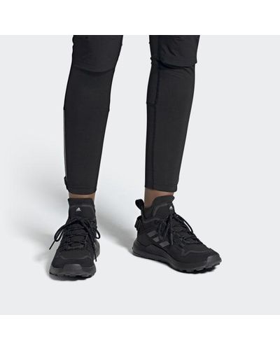 adidas Lace Terrex Hikster Low Hiking Shoes in Black - Lyst