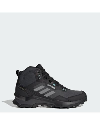 adidas Terrex Ax4 Mid Gore-Tex Hiking Shoes - Black