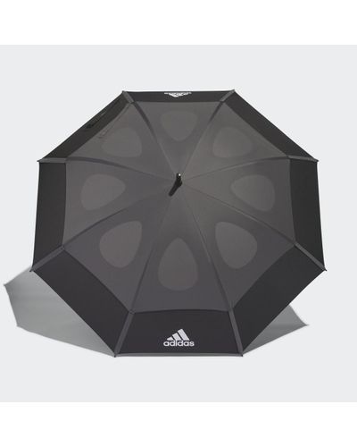 adidas Double Canopy Golf Umbrella 64" - Grey