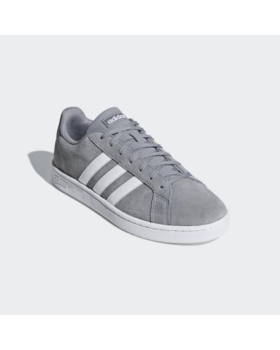 adidas grey shoes for men