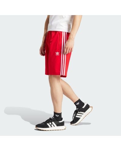 adidas Adicolor Firebird Shorts - Red