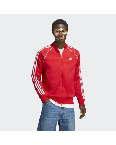 adidas Adicolor Classics Sst Track Jacket - Red