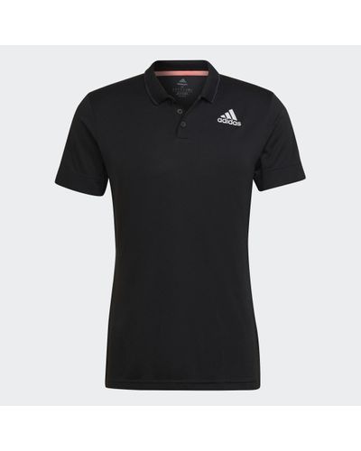 adidas Tennis Freelift Poloshirt - Zwart