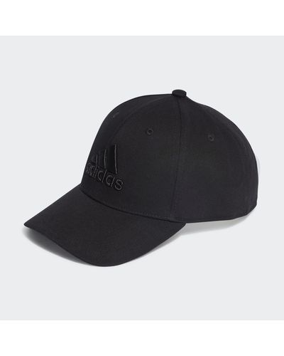 adidas Originals Big Tonal Logo Baseball Cap - Black