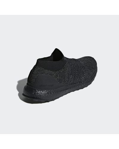 adidas Ultraboost Laceless Shoes in Black for Men | Lyst