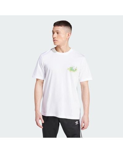 adidas Originals Leisure League Golf T-Shirt - White
