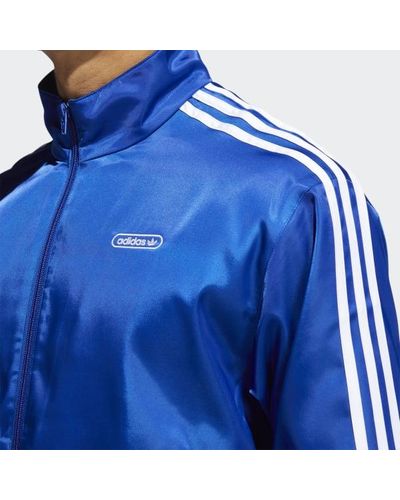 adidas firebird blue jacket