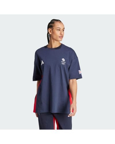 adidas Team Gb Dance T-Shirt - Blue