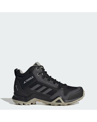 adidas Terrex Ax3 Mid Gore-tex Hiking Shoes - Black