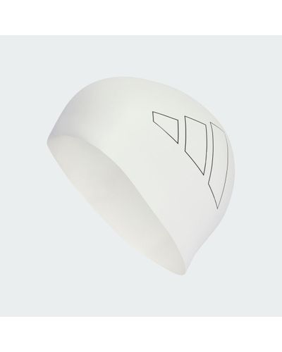 adidas Logo Swim Cap - White