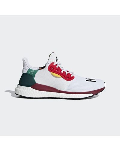 adidas Rubber Pharrell Williams X Solar Hu Glide Shoes in White for Men -  Lyst