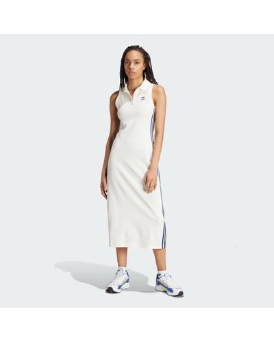 adidas Premium Originals Rib Dress - White