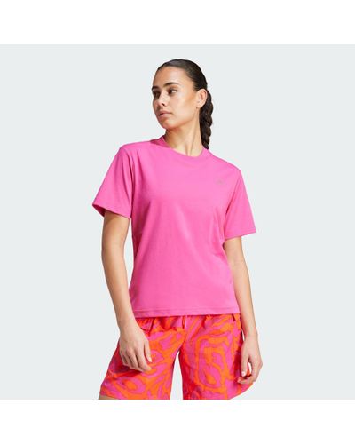 adidas By Stella Mccartney Truecasuals Regular Sportswear T-shirt - Pink