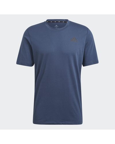 adidas Aeroready Designed 2 Move Sport T-shirt - Blauw