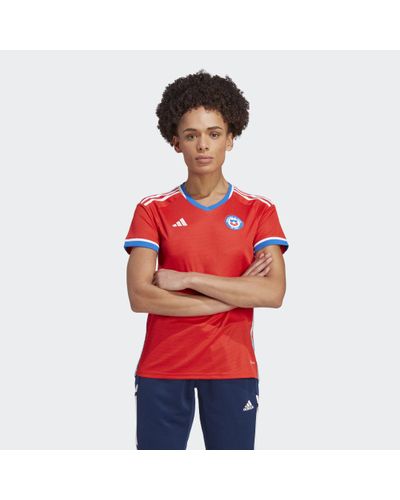 adidas Chile 22 Home Jersey - Red