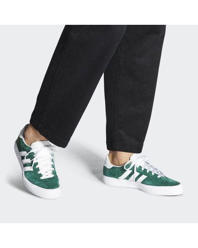 adidas Suede Matchbreak Super Shoes in Green | Lyst