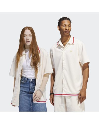 adidas Tyshawn Warm Up Shirt (gender Neutral) - White