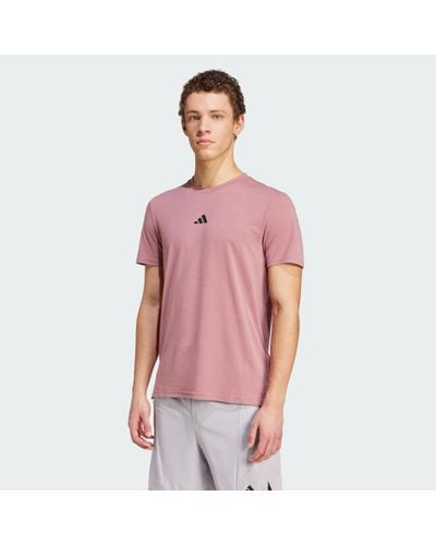 adidas Designed For Training Workout T-Shirt - Pink