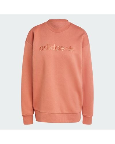 adidas Boyfriend Crew Sweatshirt - Pink